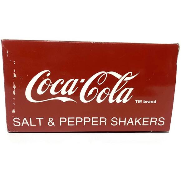 Vintage 1993 Coca Cola Diner Collection Salt & Pepper Shakers Vending Machine - Picture 9 of 9